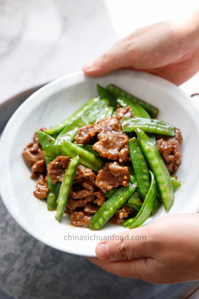 Beef with Snow Pea Stir Fry