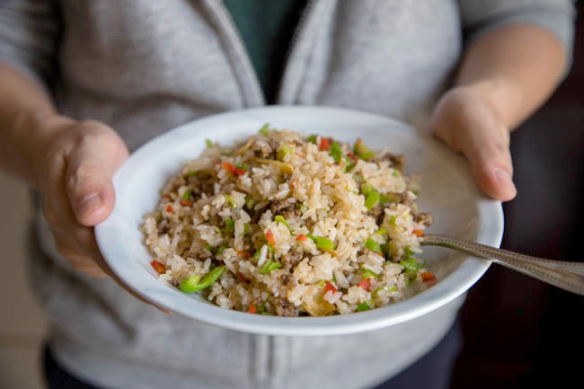 Beef fried rice|chinasichuanfood.com