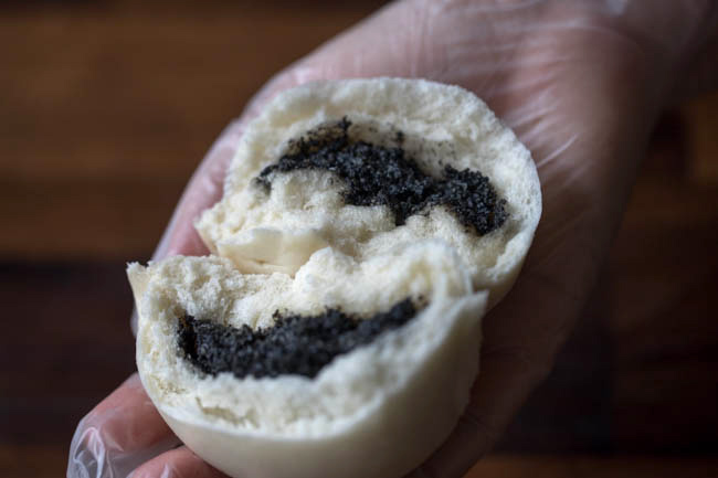 amazing black sesame buns|chinasichuanfood.com