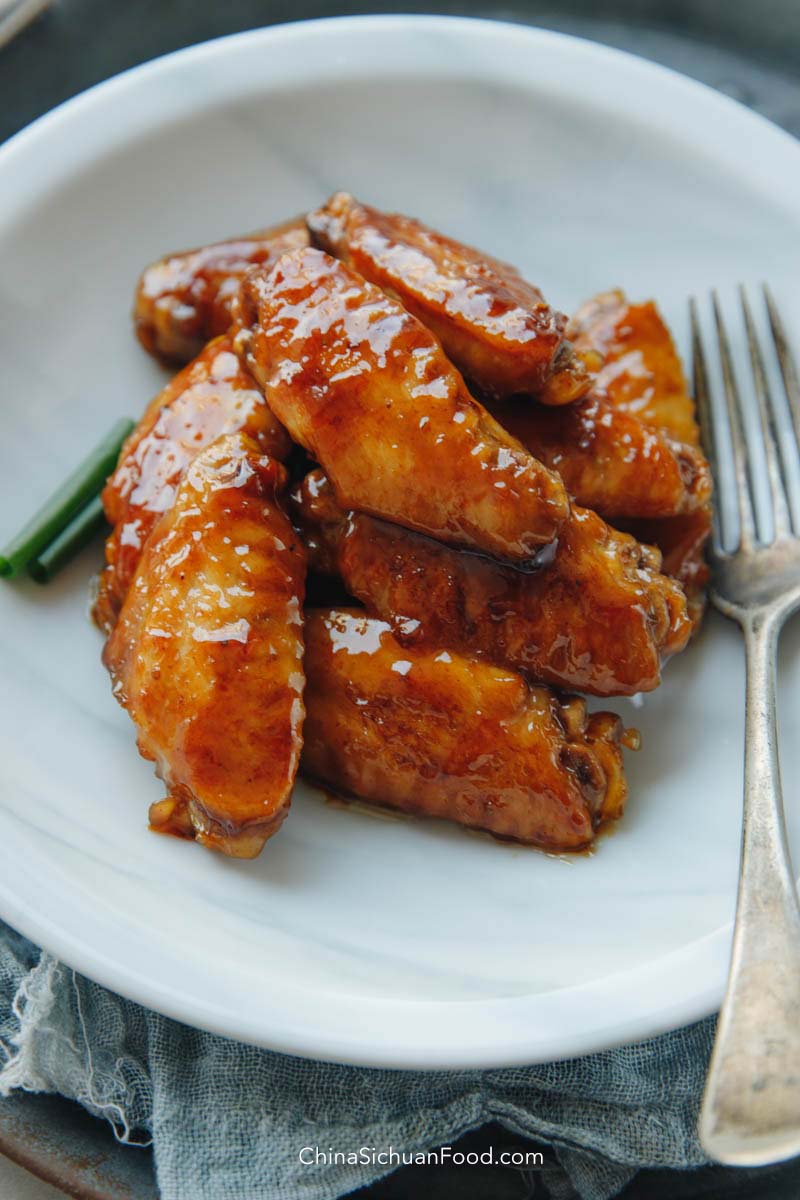 braised chicken wings-16