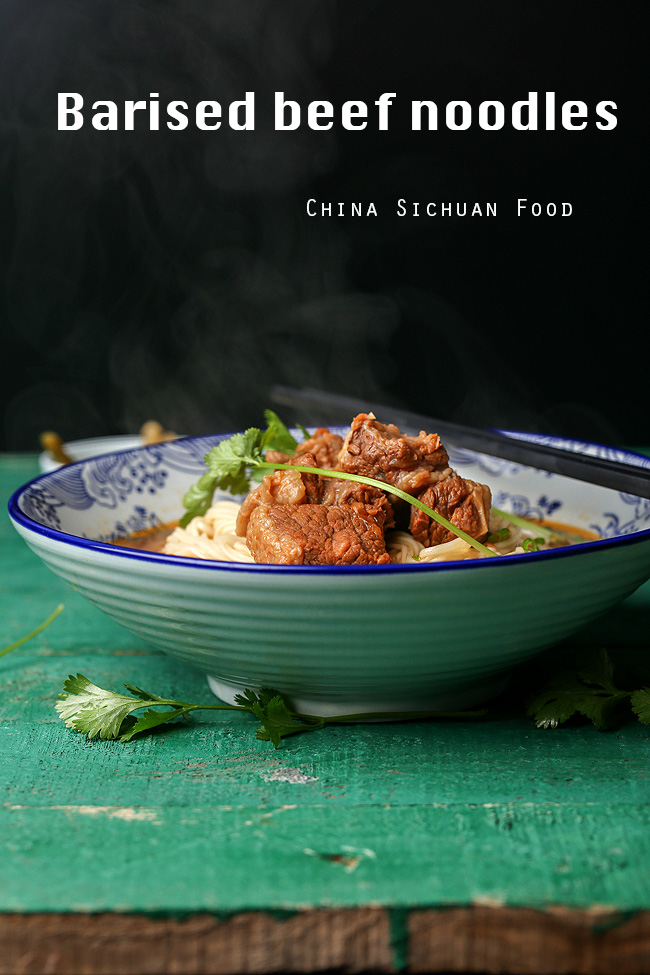 Chinese beef noodle soup