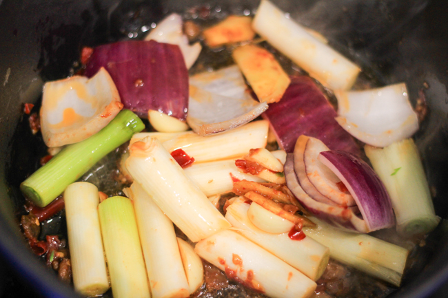 Chinese beef noodle soup