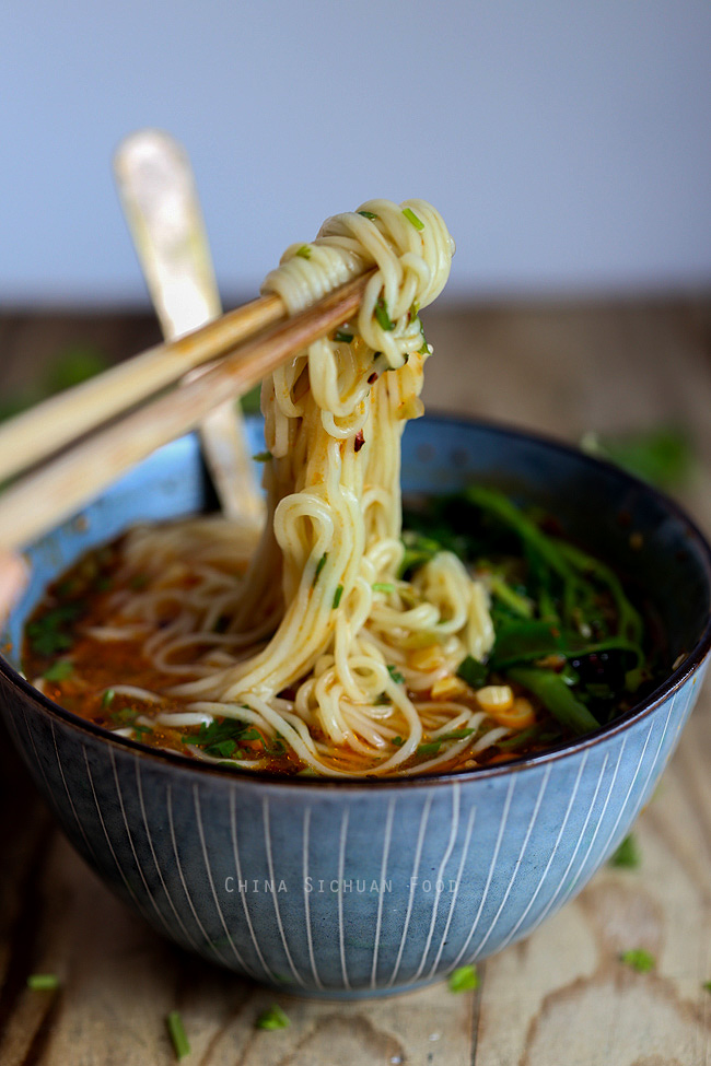 Chongqing noodles (mala noodles)