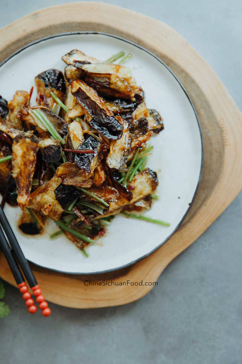 crispy eggplants|chinasichuanfood.com