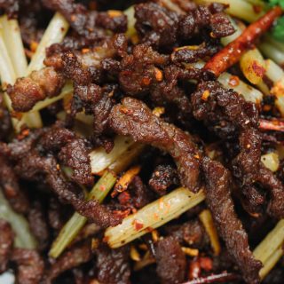 Szechuan dry-fried beef|chinasichuanfood.com