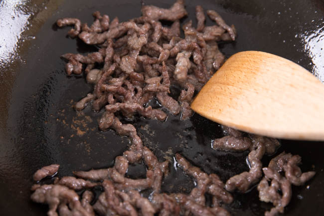 Szechuan dry-fried beef|chinasichuanfood.com