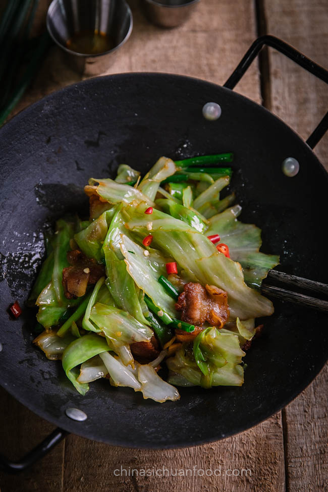 Dry Pot Cabbage |chinasichuanfood.com