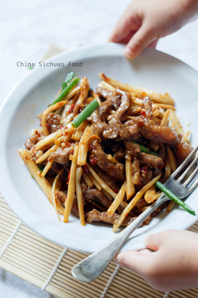 ginger beef stir fry|chinasichuanfood.com