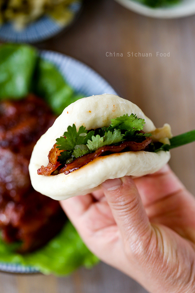 Hoision Pork With steamed buns