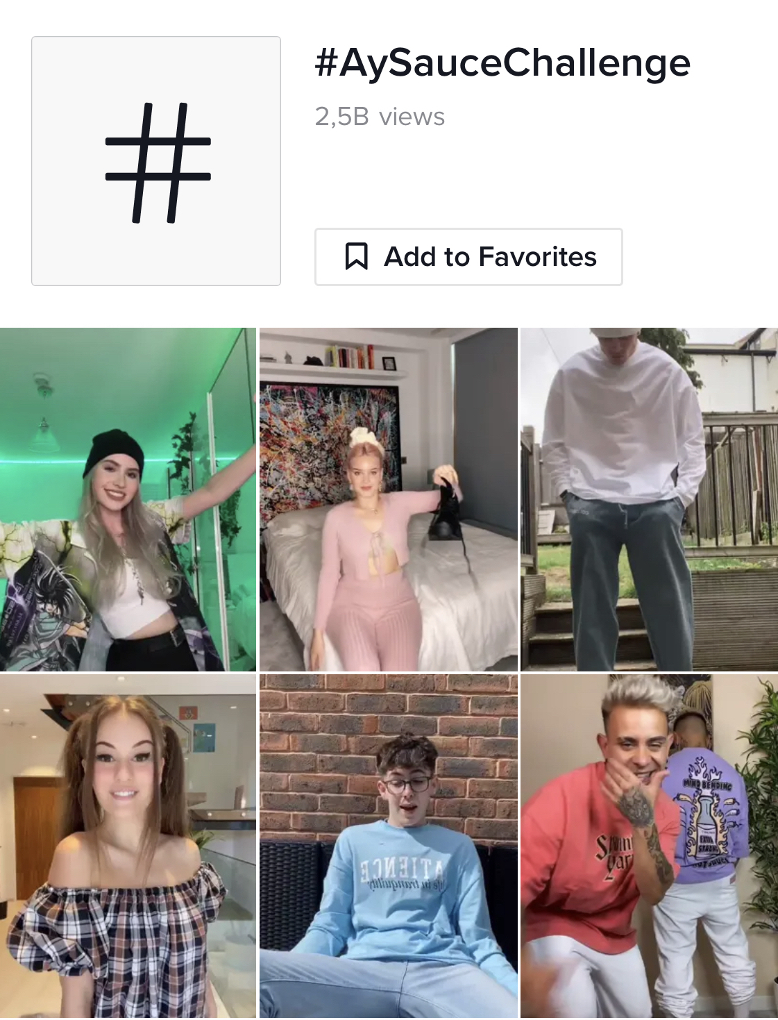 AySauceChallenge on TikTok