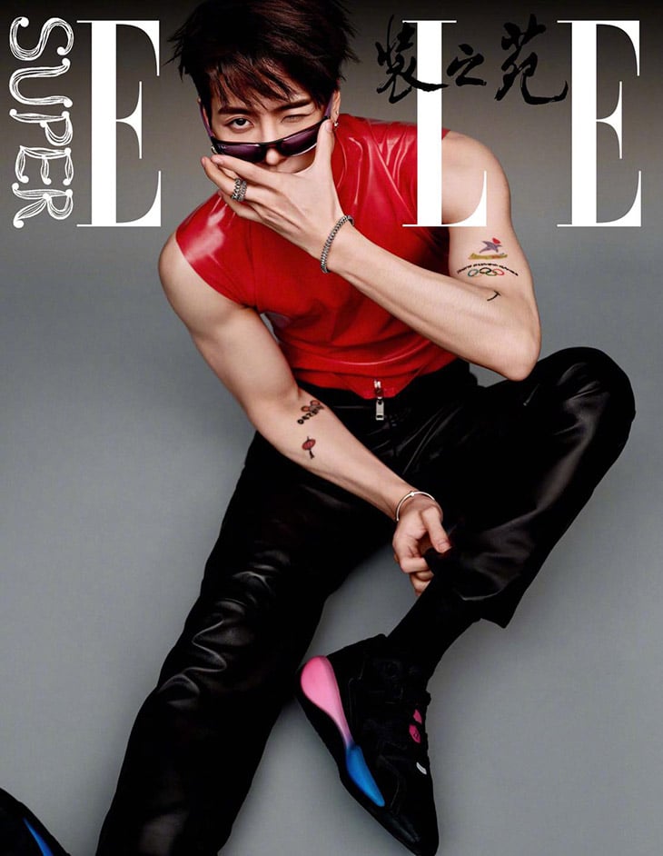 Jackson Wang for Givenchy Super Elle August Edition