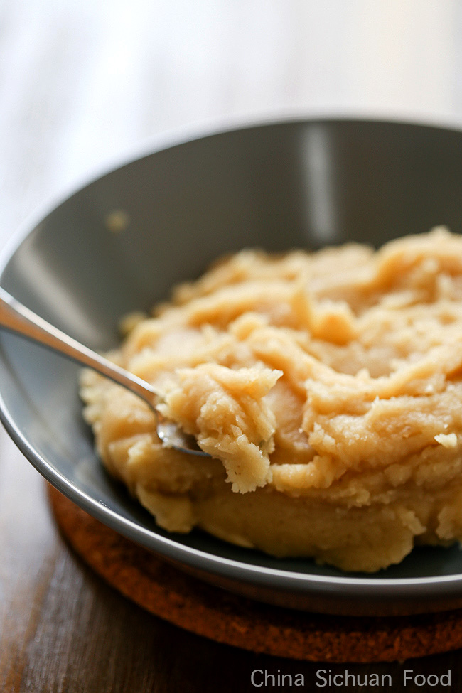 lotus seed paste for Cantonese mooncake