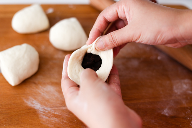 pan-fried Chinese buns