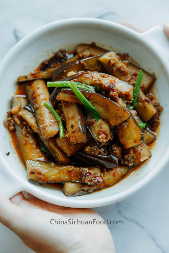Sichuan Eggplants Stir Fry