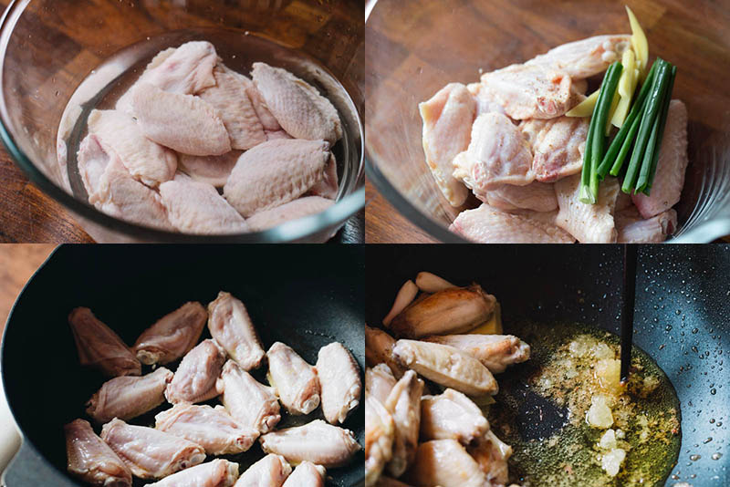 braised chicken wings|chinasichuanfood.com