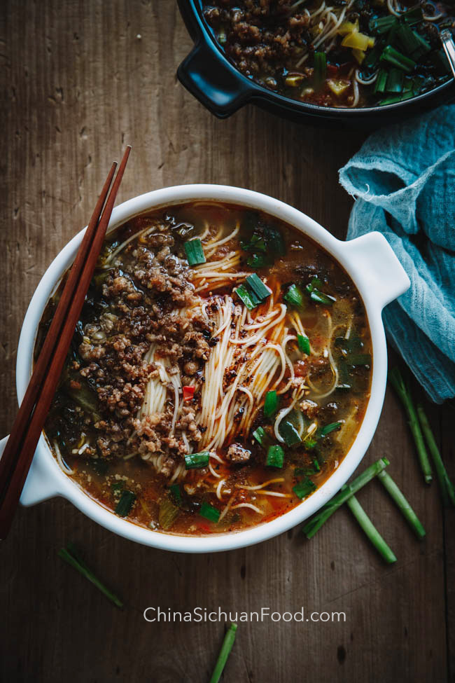 Yunnan Rice Noodles Soup