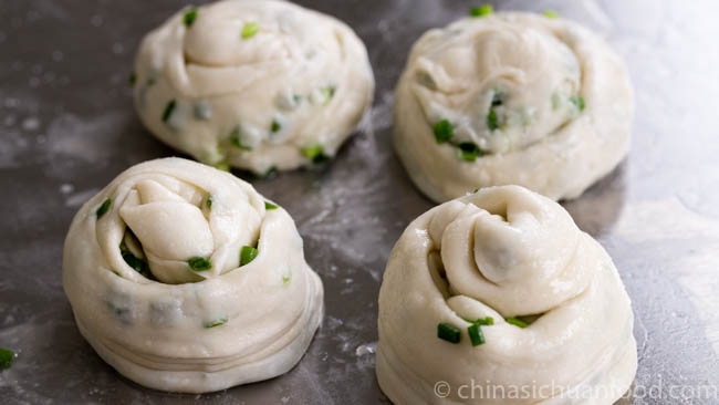 Scallion pancake | chinasichuanfood.com