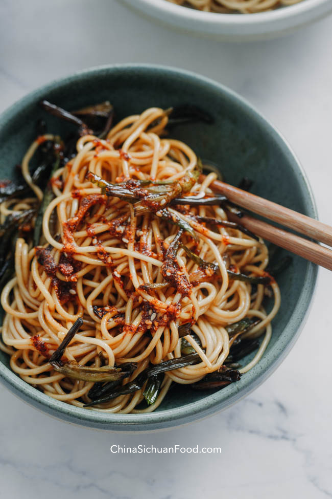 scallion oil noodles|chinasichuanfood.com