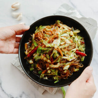 sweet potato noodle with cabbage|chinasichuanfood.com