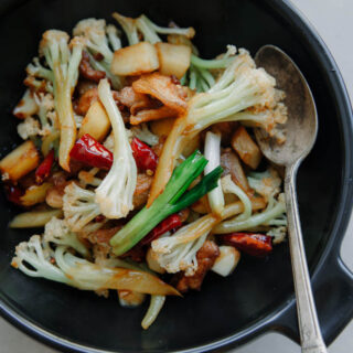 Sichuan style cauliflower stir fry|Chinasichuanfood.com