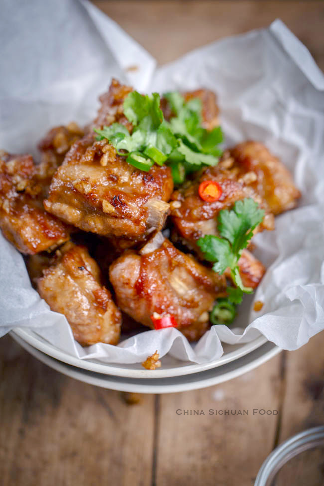 Fried Garlic Ribs |Chinasicihuanfood.com