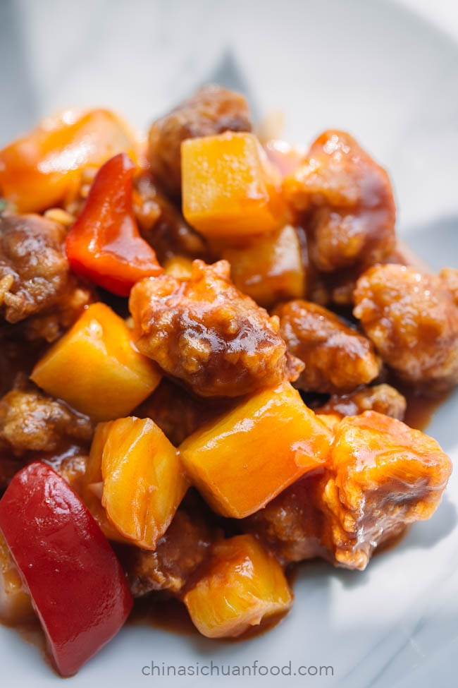 sweet and sour pork|chinasichuanfood.com