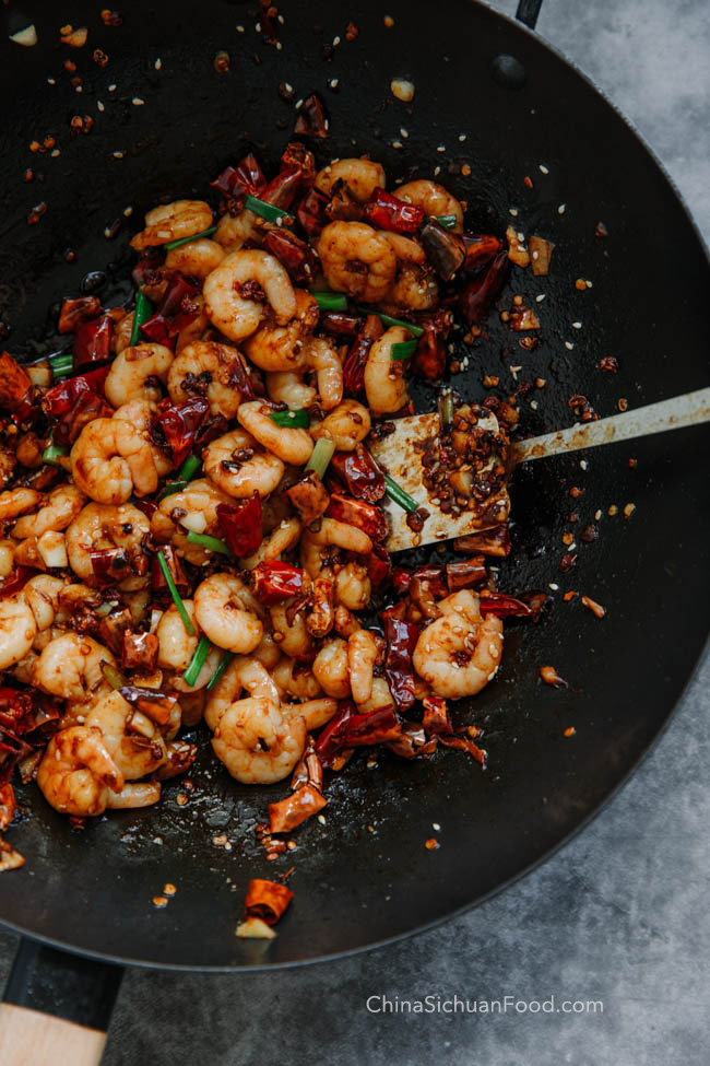 Szechuan shrimp|chinasichuanfood.com