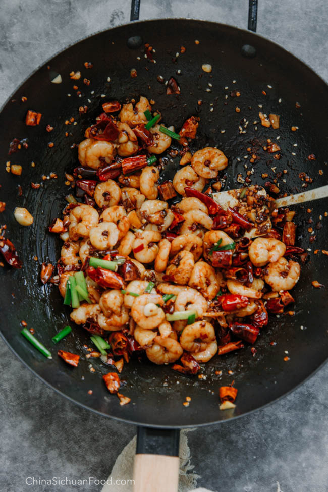 Szechuan shrimp|chinasichuanfood.com