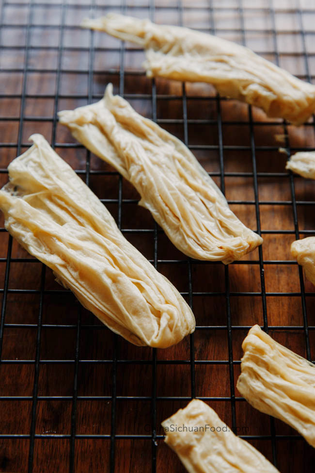 how to make tofu skin|chinasichuanfood.com