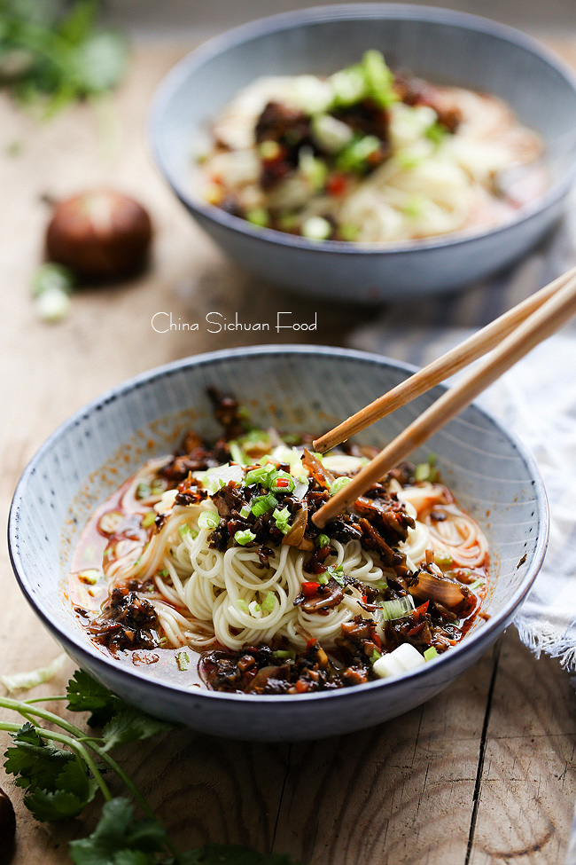 vegan dan dan noodles|China Sichuan Food