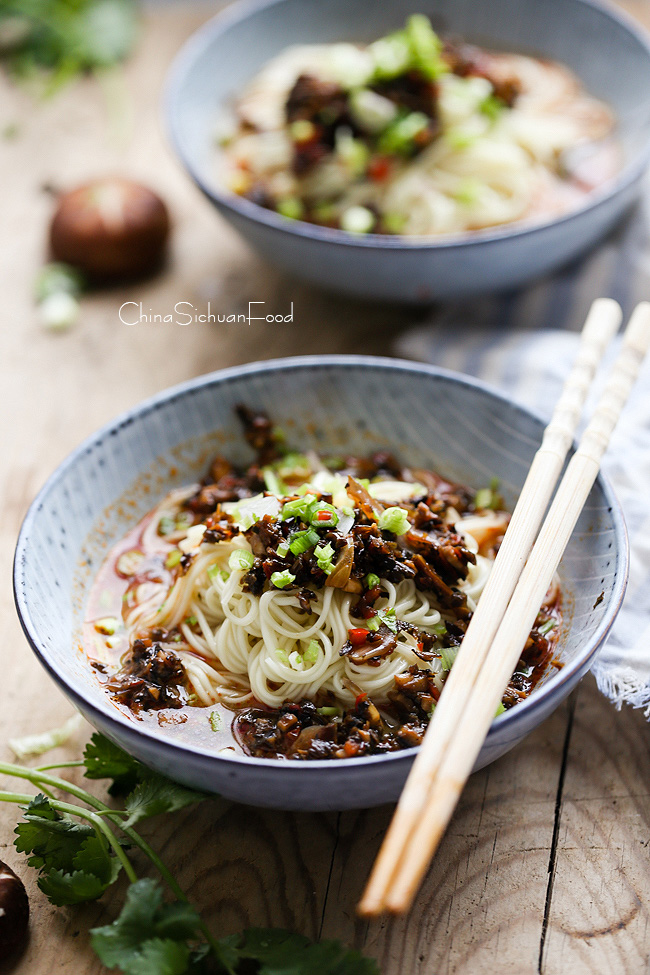 vegan dan dan noodles|China Sichuan Food