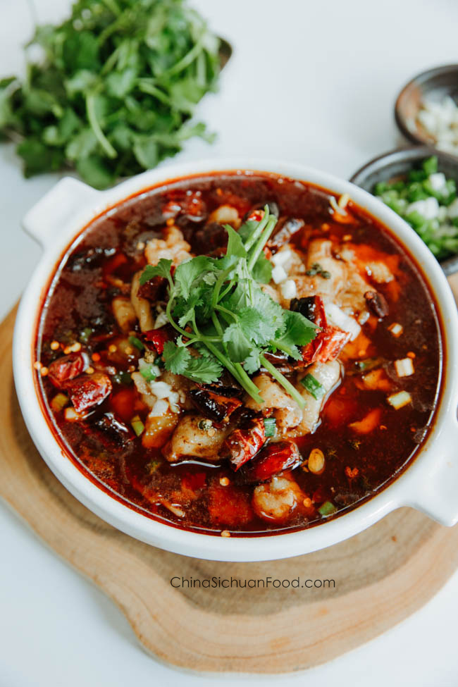 Boiled Fish-Sichuan–Shui Zhu Yu Recipe