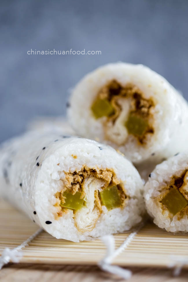 Zi Fantuan, stuffed sticky rice balls | chinasichuanfood.com