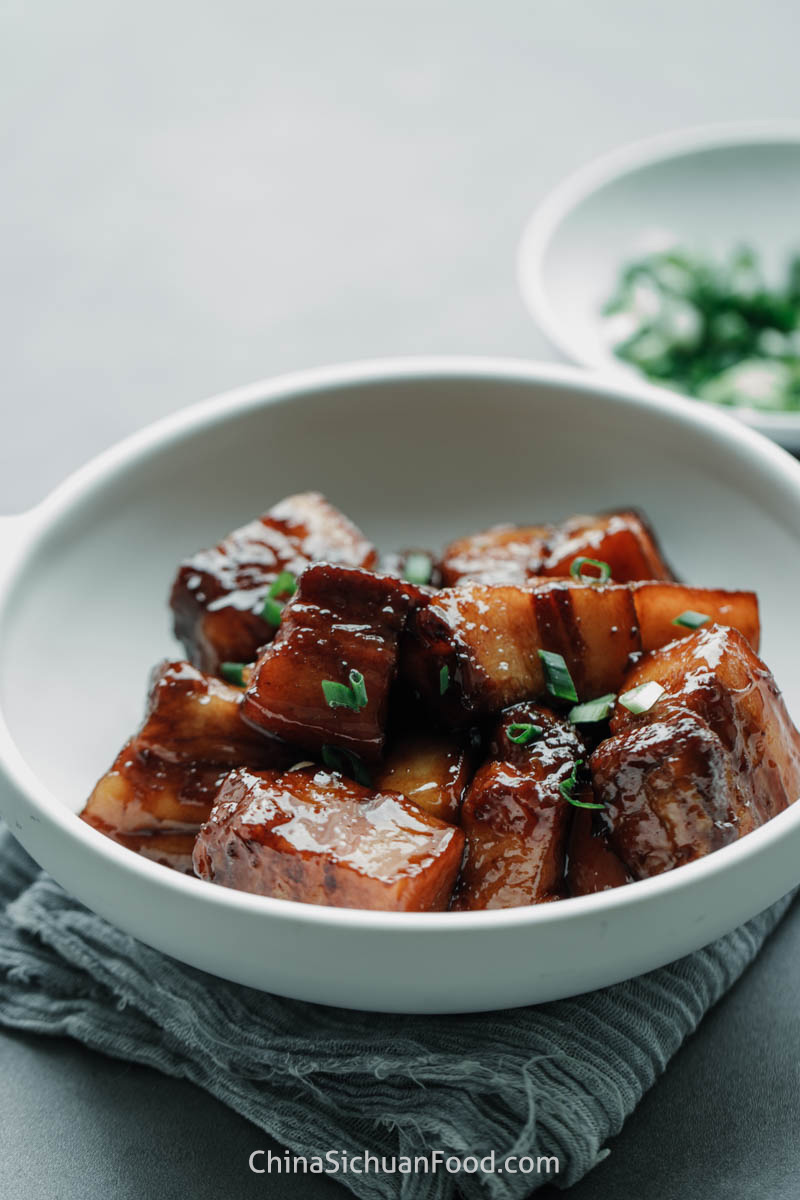 red braised pork belly|chinasichuanfood.com