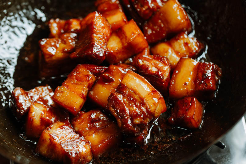 Red Braised Pork Belly|chinasichuanfood.com