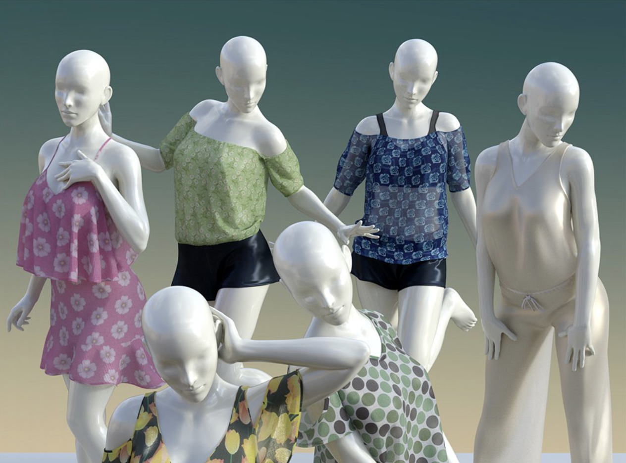 Daz 3D virtual models