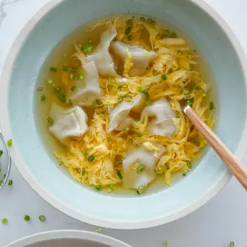 wonton and egg drop soup|chinasichuanfood.com