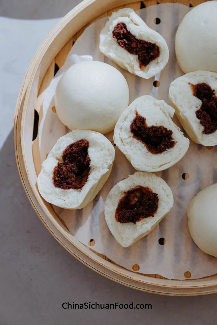 red bean buns|chinasichuanfood.com