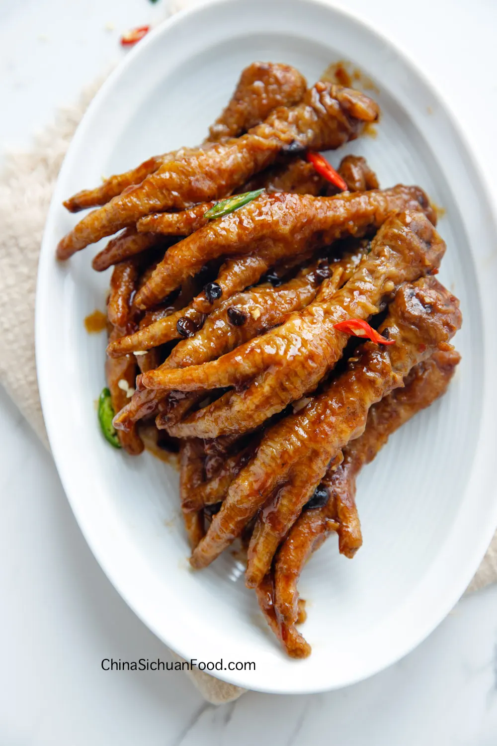 chicken feet|chinasichuanfood.com