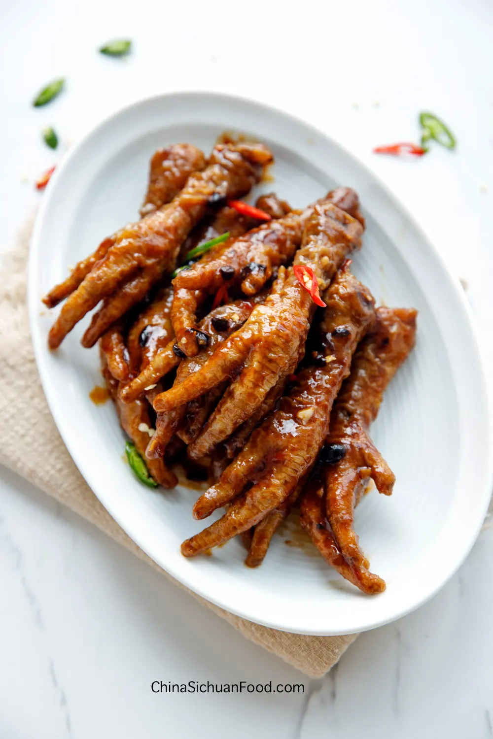 chicken feet|chinasichuanfood.com