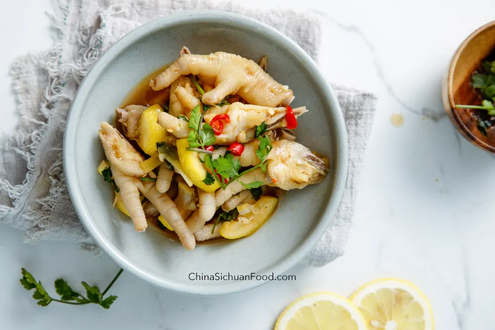 chicken feet salad|chinasichuanfood.com