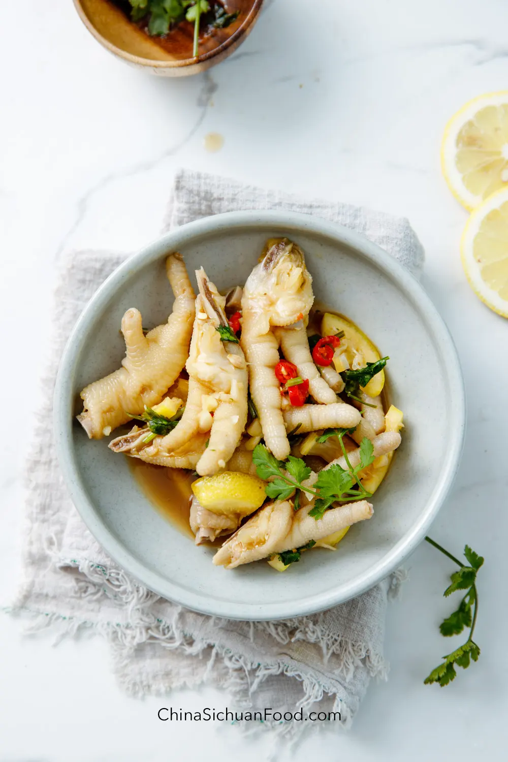 chicken feet salad|chinasichuanfood.com