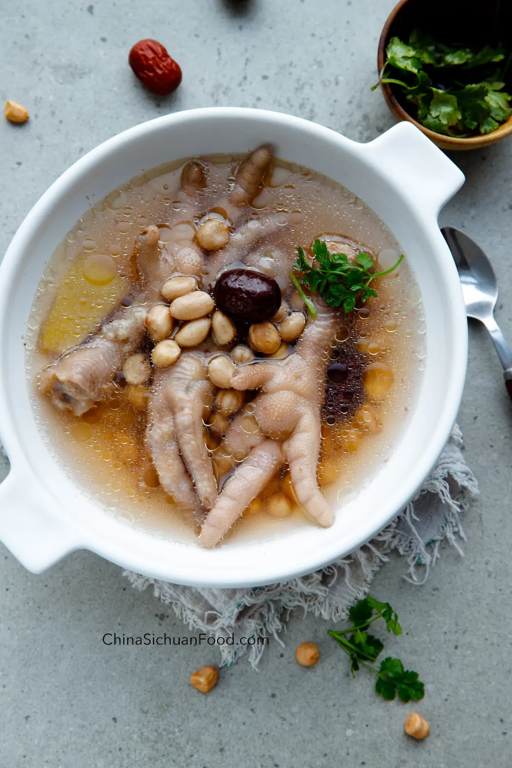 chicken feet soup|chinasichuanfood.com