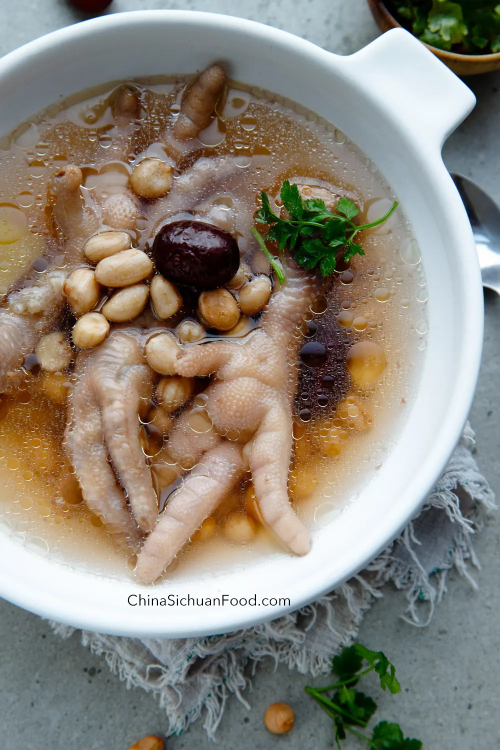 chicken feet soup|chinasichuanfood.com