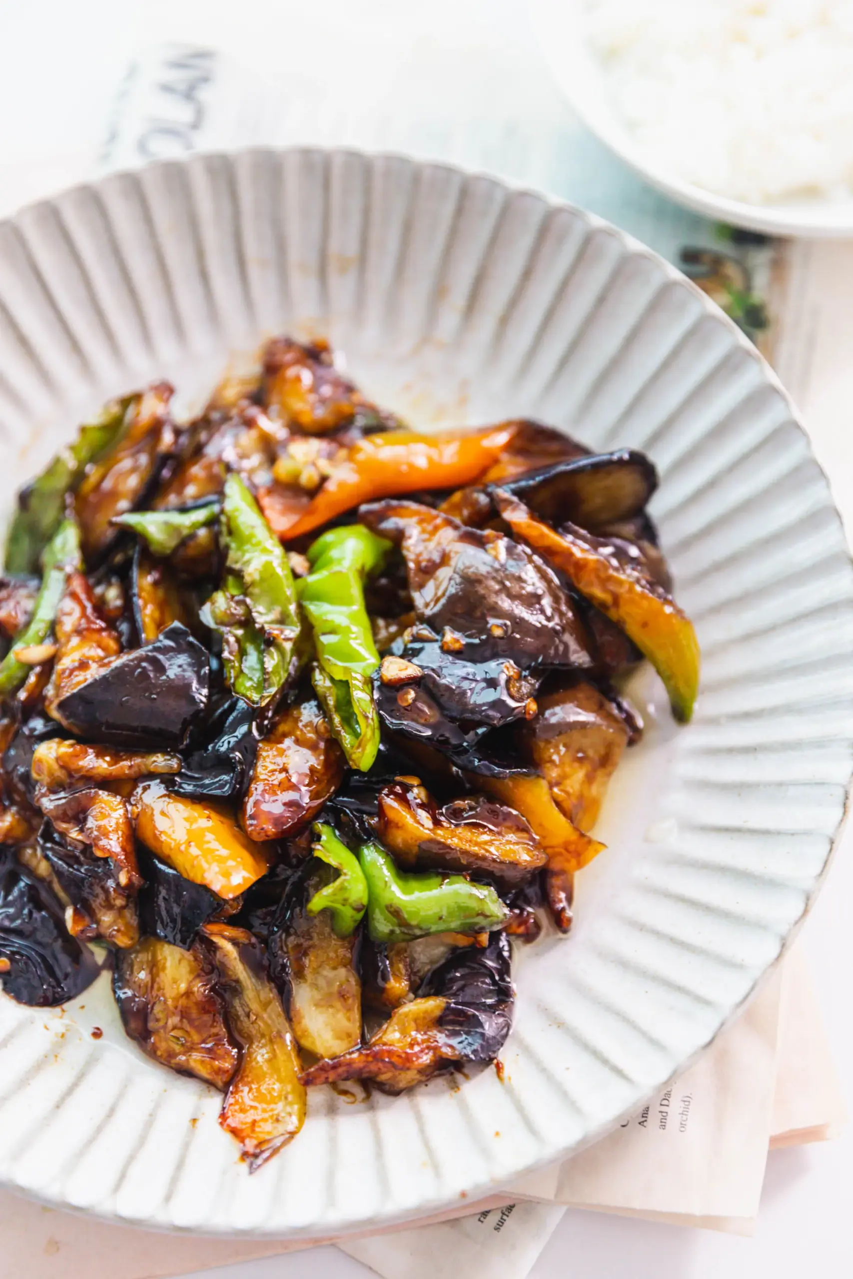 Chinese braised eggplants|chinasichuanfood.com