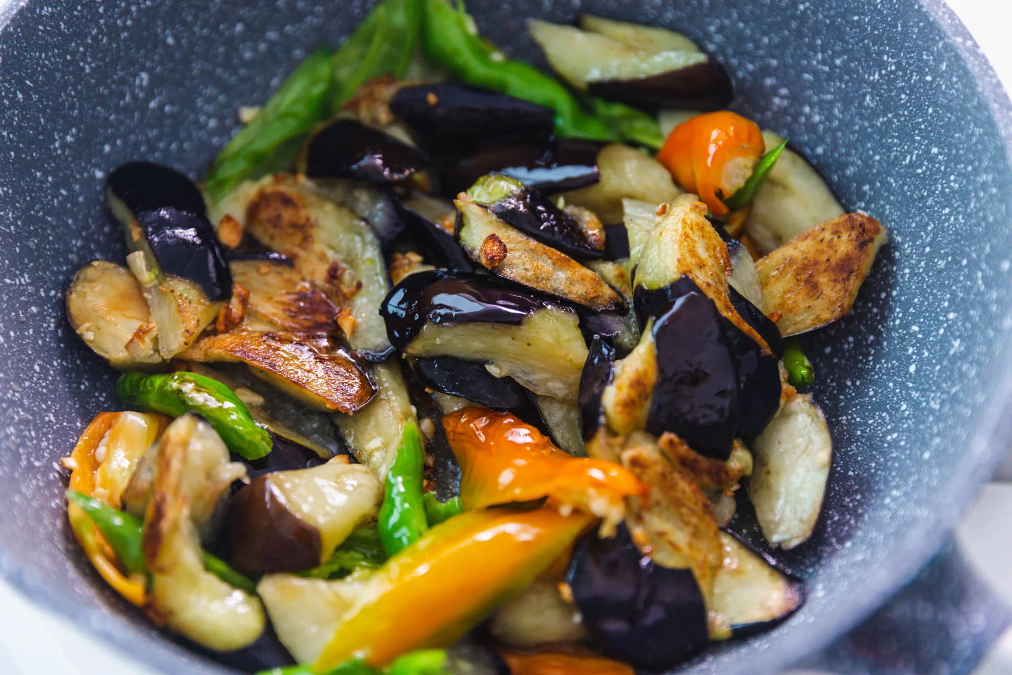 Chinese braised eggplants|chinasichuanfood.com