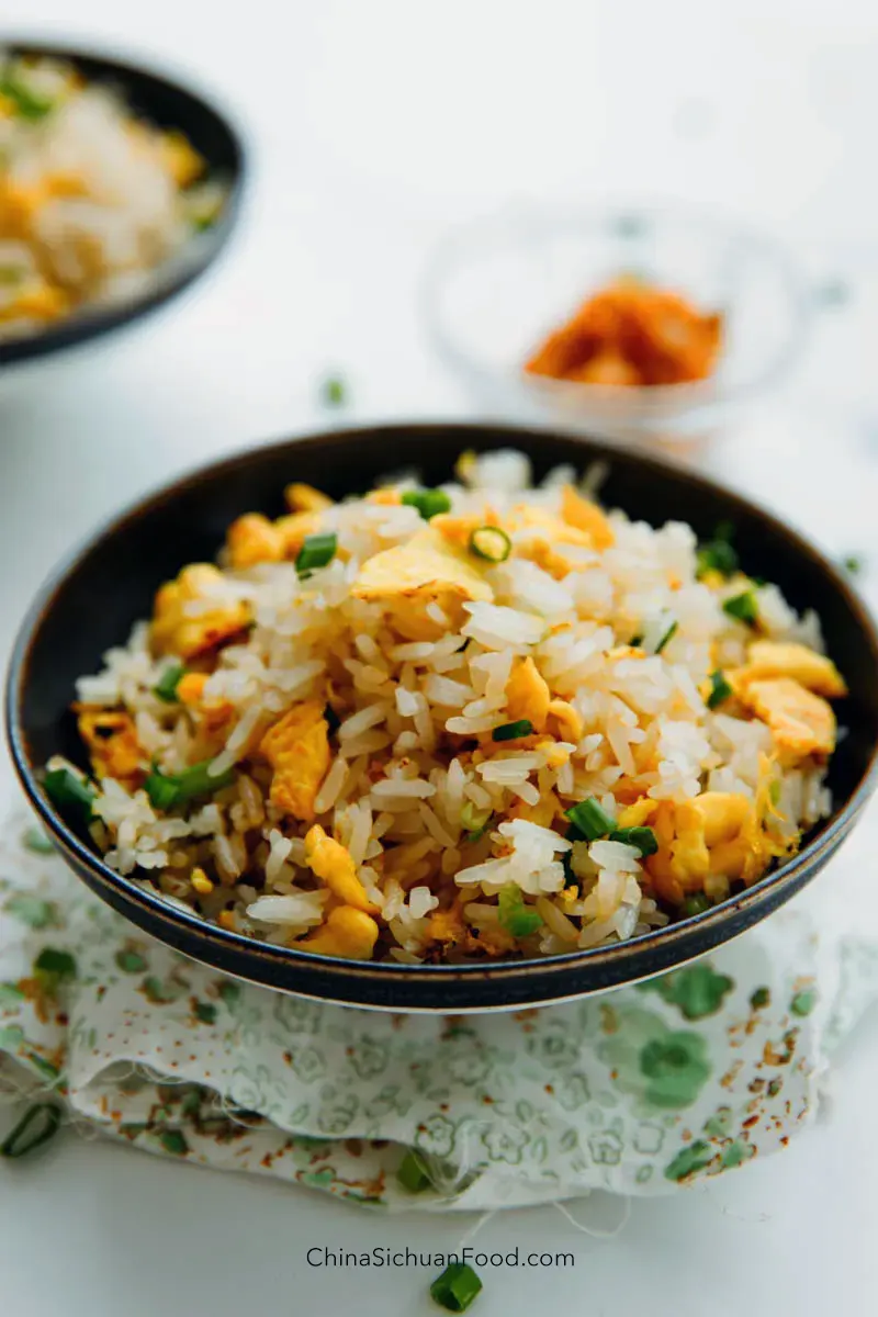 egg fried rice|chinasichuanfood.com