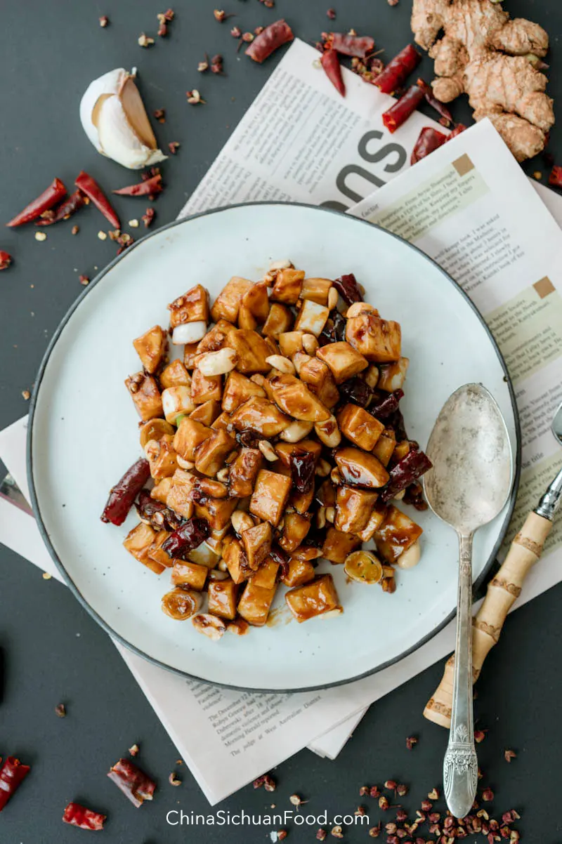 kung pao mushrooms|chinasichuanfood.com