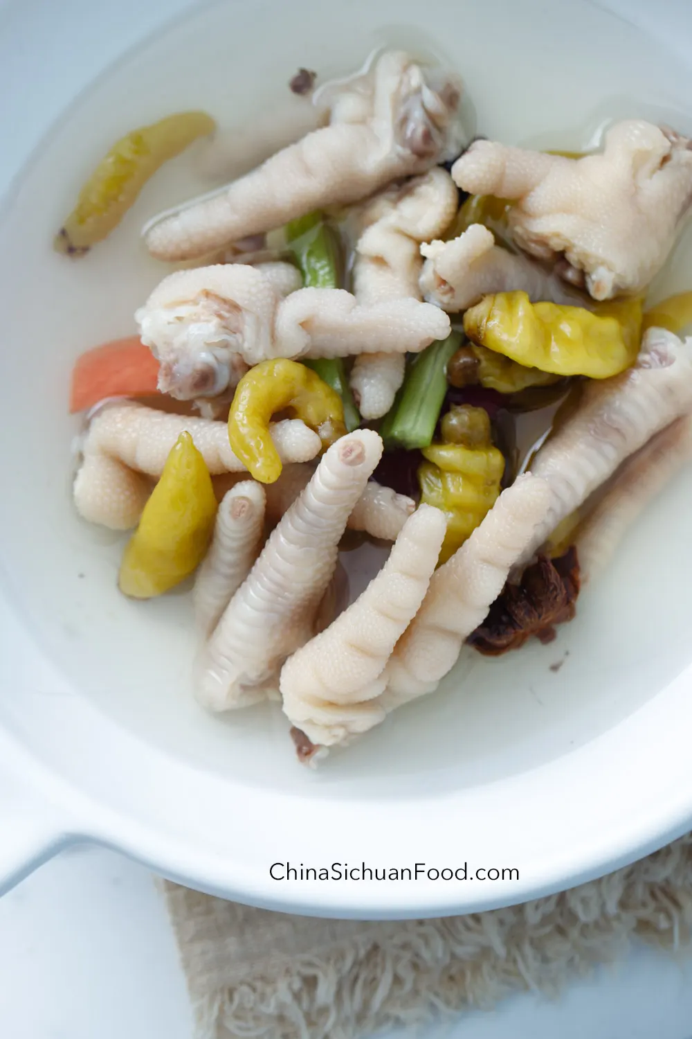 pickled chicken feet|chinasichuanfood.com