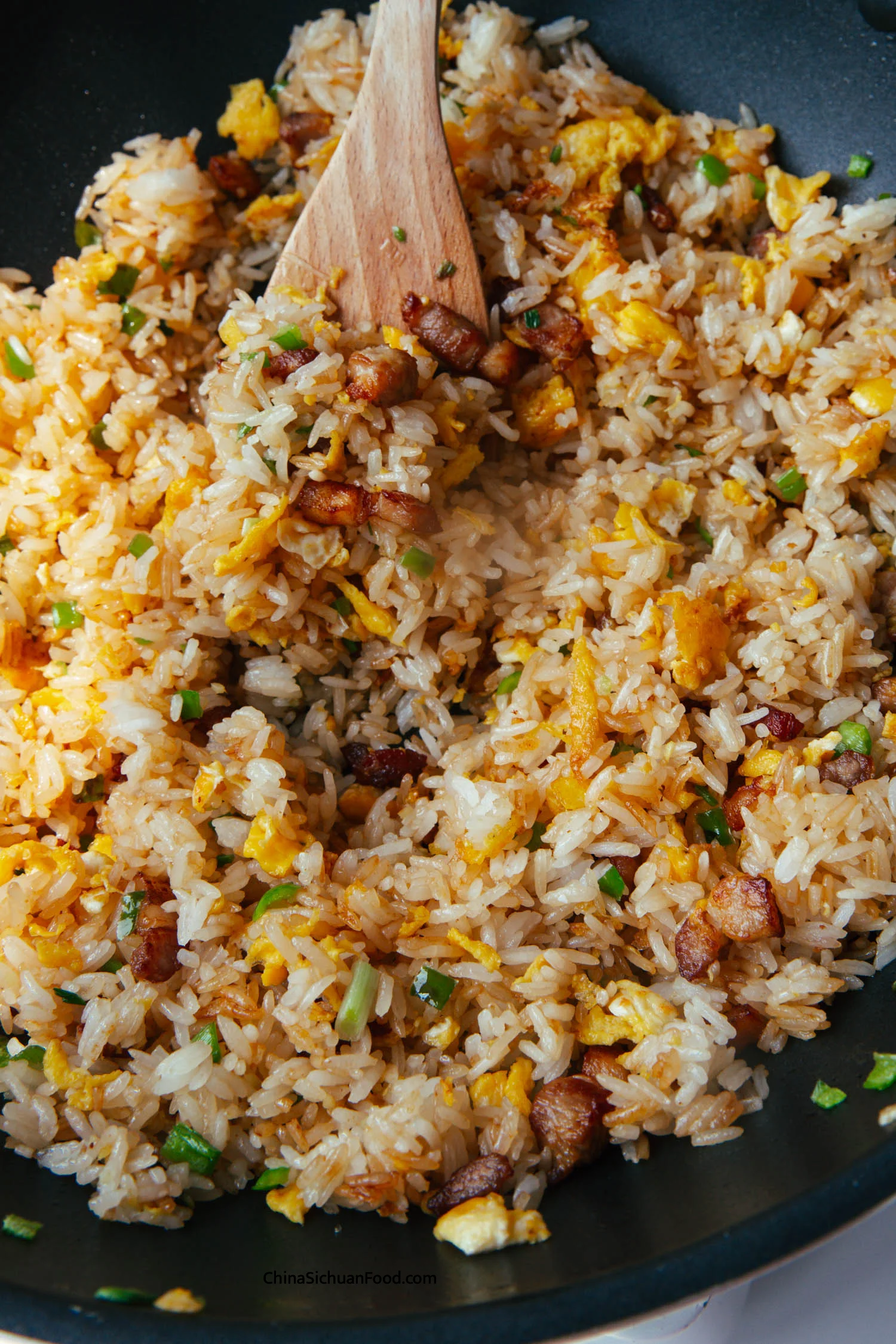 Pork belly fried rice|chinasichuanfood.com